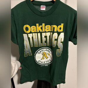1991 Vintage Oakland Athletics Tee
